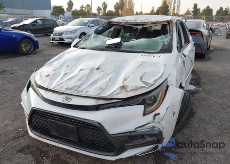 2022 Toyota Corolla Se z USA, uszkodzony, nr VIN JTDS4MCE4N3501054